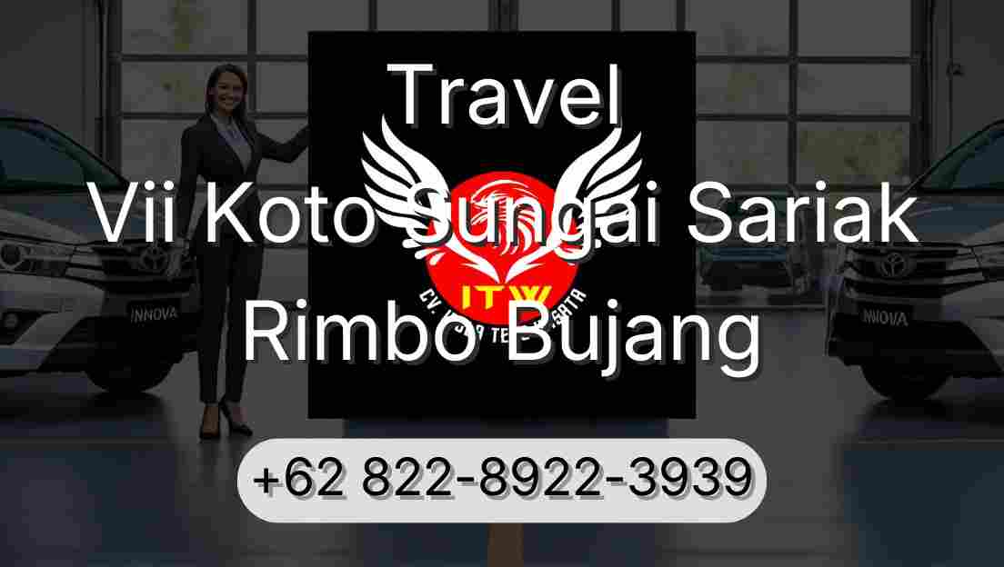 Travel Vii Koto Sungai Sariak Rimbo Bujang