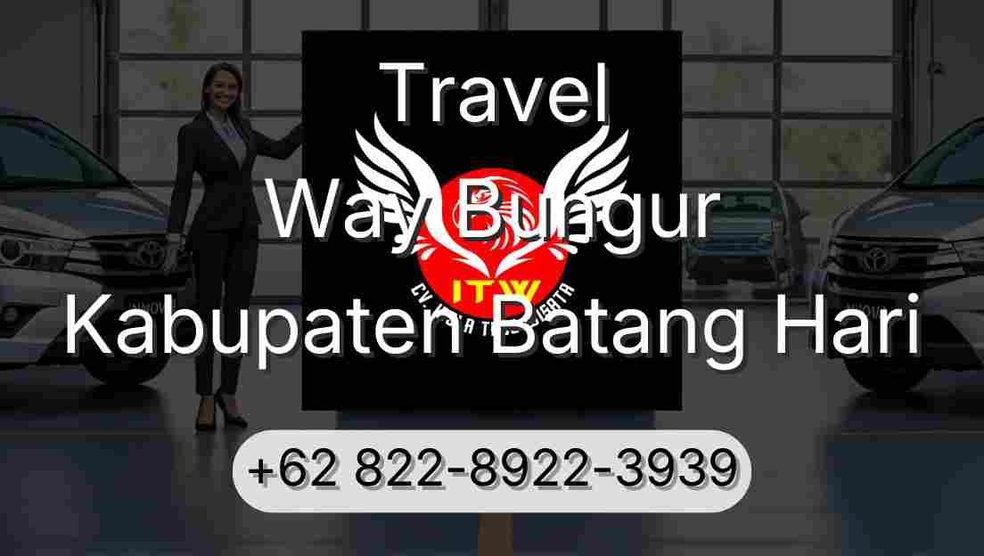 Travel Way Bungur Kabupaten Batang Hari