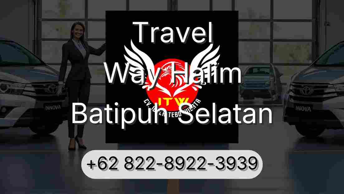 Travel Way Halim Batipuh Selatan
