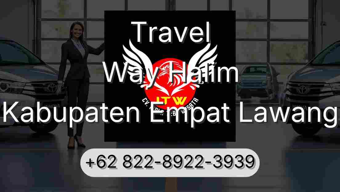 Travel Way Halim Kabupaten Empat Lawang