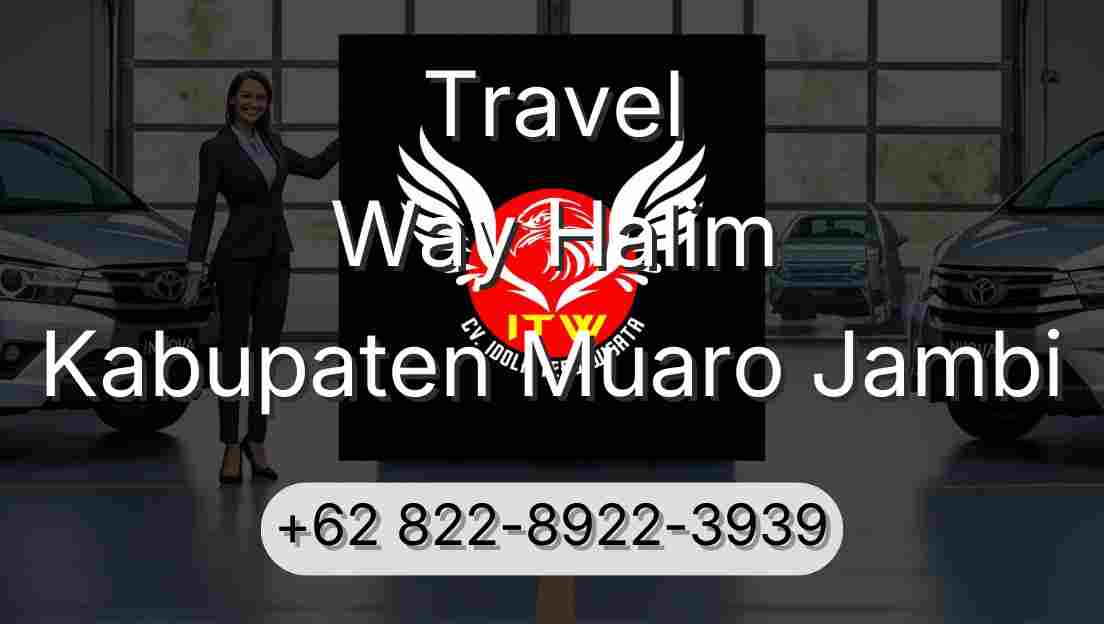 Travel Way Halim Kabupaten Muaro Jambi
