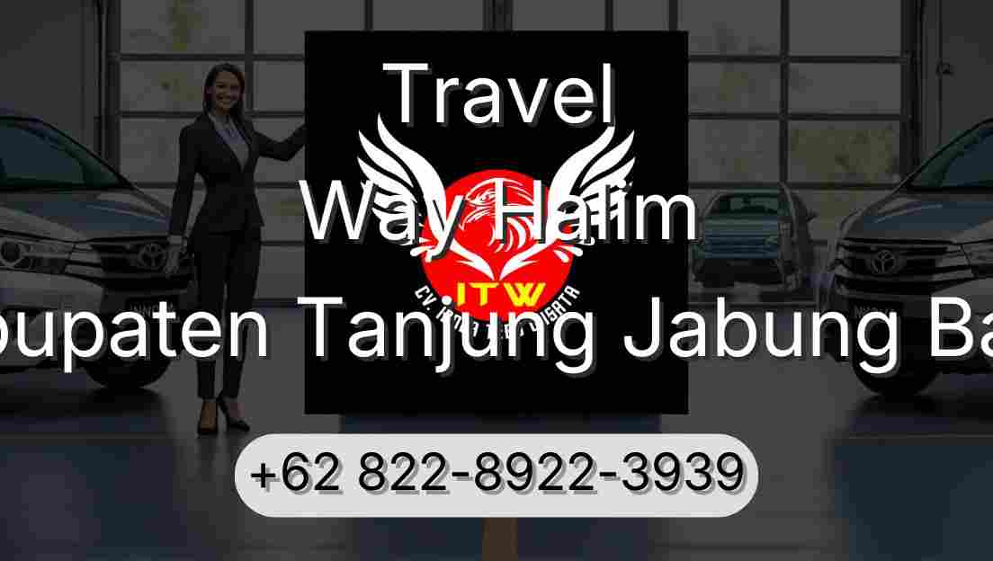 Travel Way Halim Kabupaten Tanjung Jabung Barat