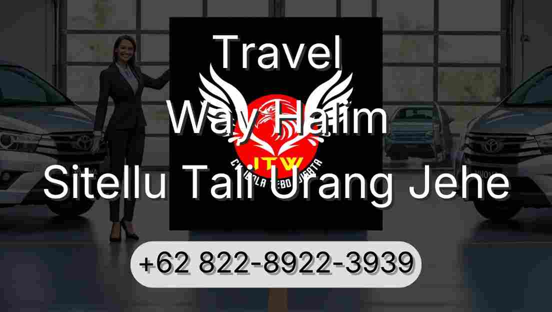 Travel Way Halim Sitellu Tali Urang Jehe