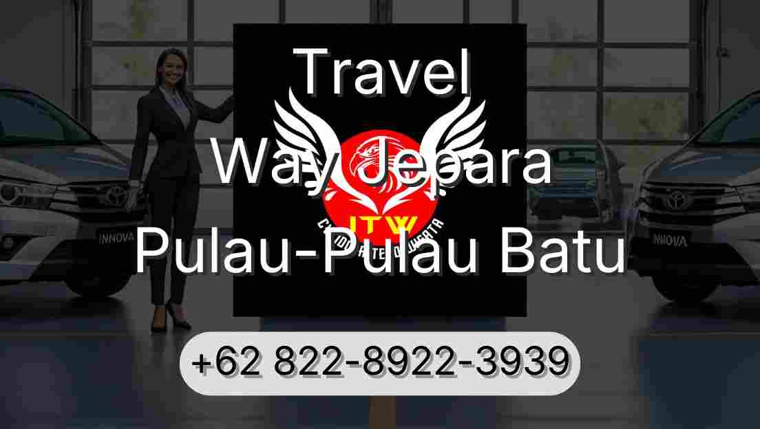 Travel Way Jepara Pulau-Pulau Batu