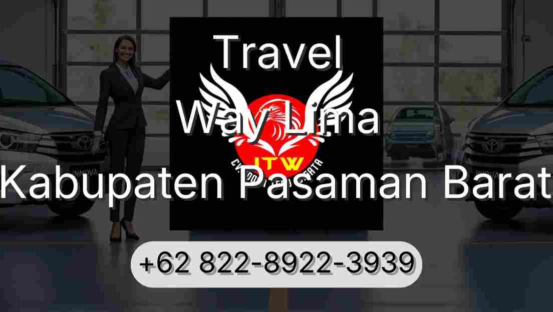 Travel Way Lima Kabupaten Pasaman Barat