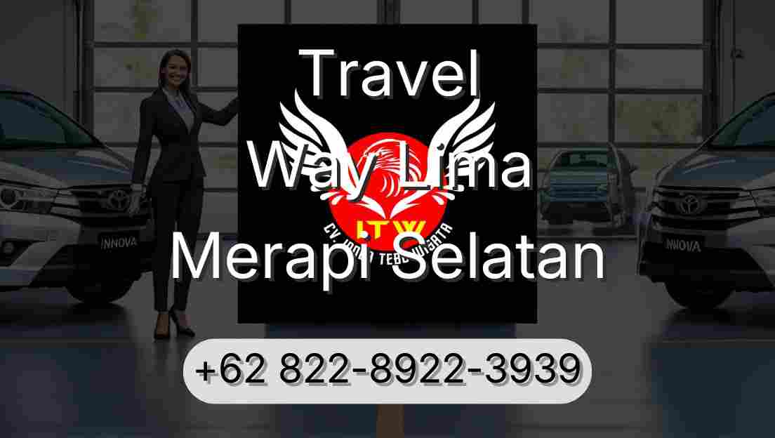Travel Way Lima Merapi Selatan