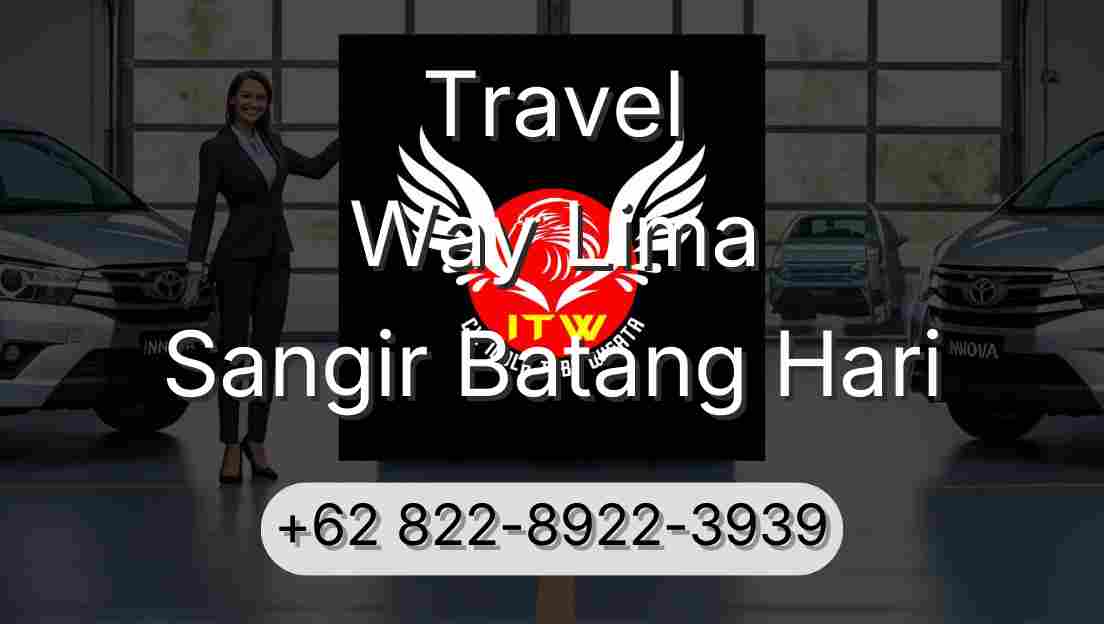Travel Way Lima Sangir Batang Hari