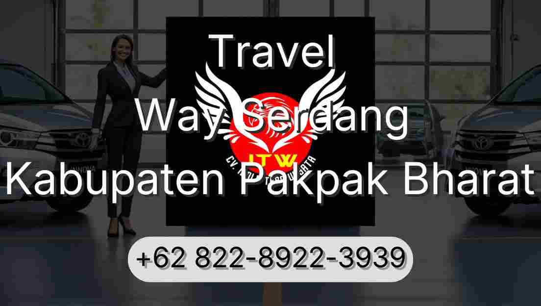 Travel Way Serdang Kabupaten Pakpak Bharat