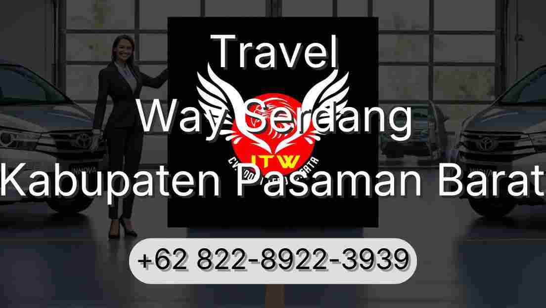 Travel Way Serdang Kabupaten Pasaman Barat
