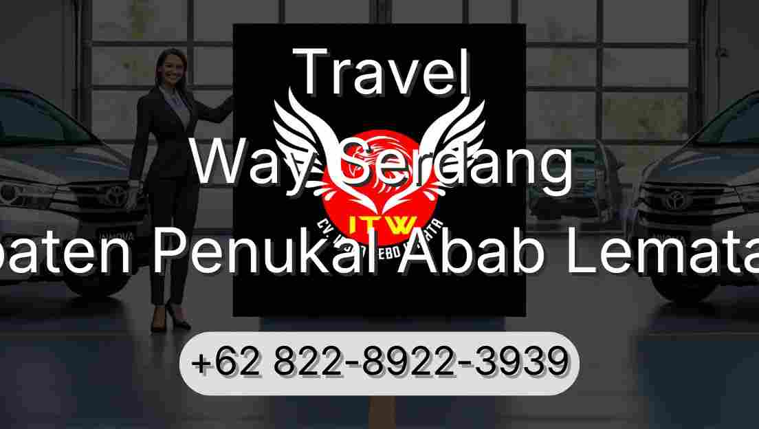 Travel Way Serdang Kabupaten Penukal Abab Lematang Ilir
