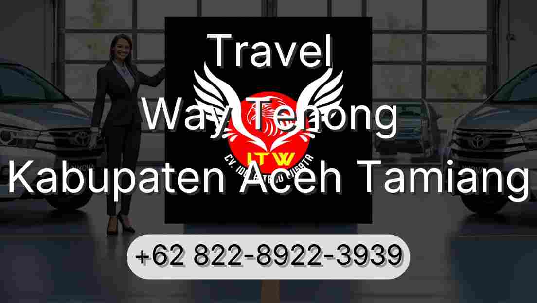 Travel Way Tenong Kabupaten Aceh Tamiang