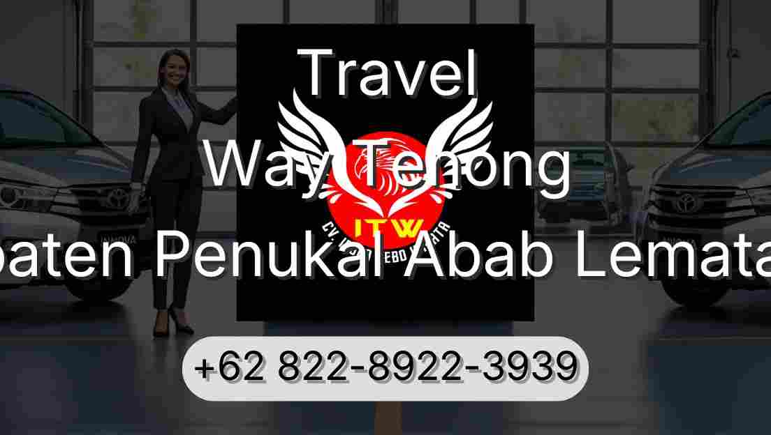Travel Way Tenong Kabupaten Penukal Abab Lematang Ilir