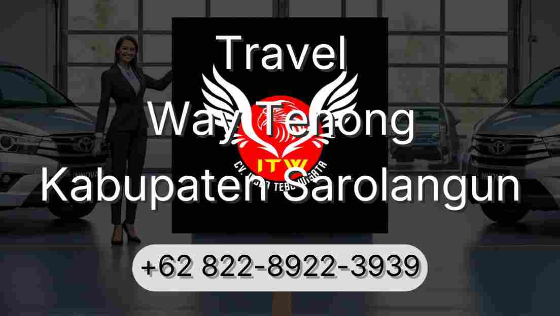 Travel Way Tenong Kabupaten Sarolangun