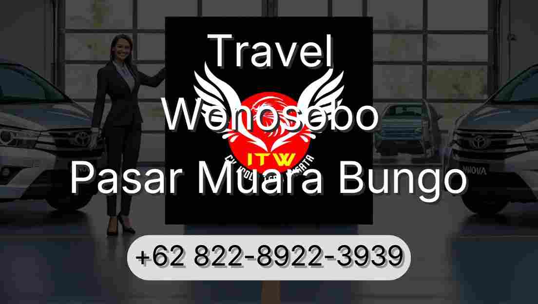 Travel Wonosobo Pasar Muara Bungo