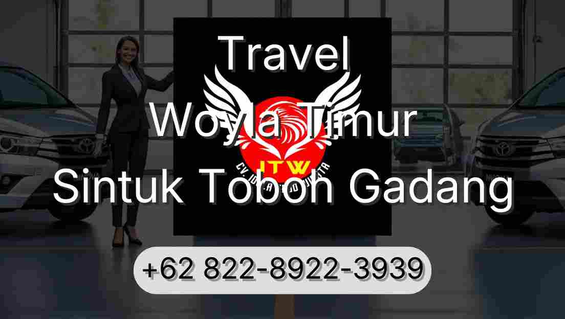 Travel Woyla Timur Sintuk Toboh Gadang