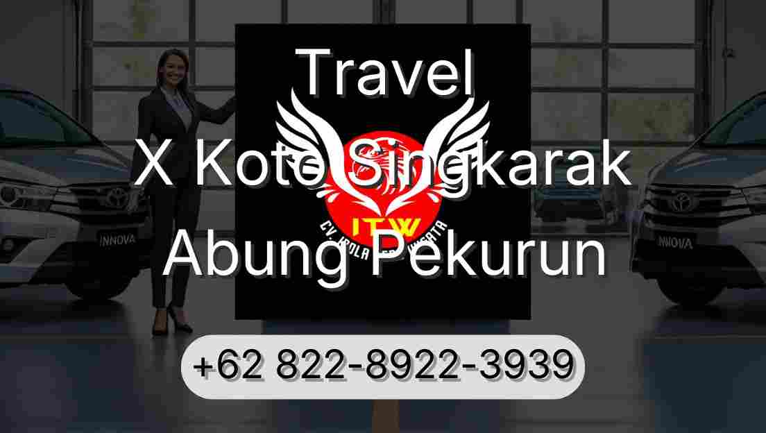 Travel X Koto Singkarak Abung Pekurun