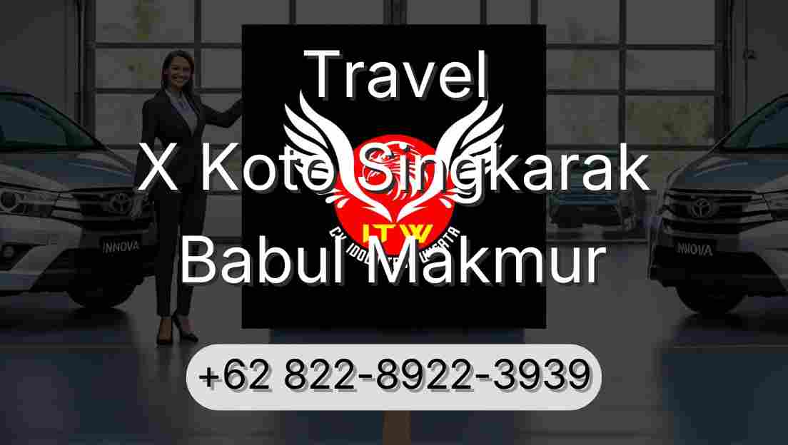 Travel X Koto Singkarak Babul Makmur