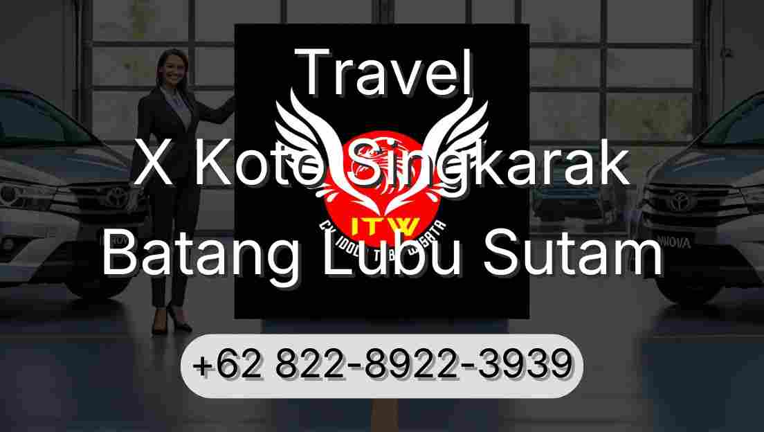 Travel X Koto Singkarak Batang Lubu Sutam