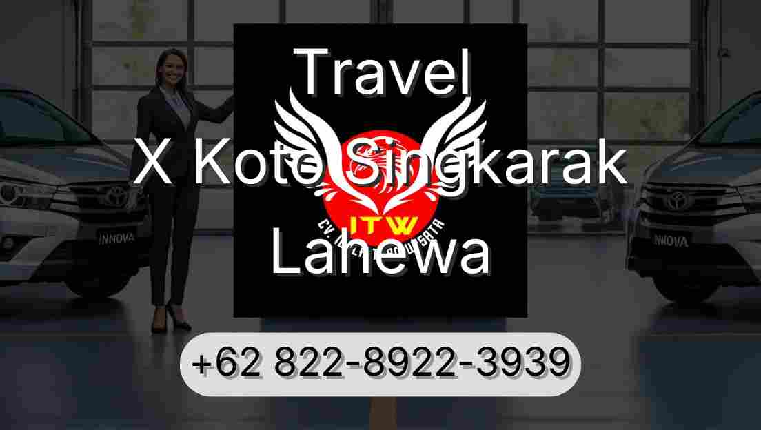 Travel X Koto Singkarak Lahewa
