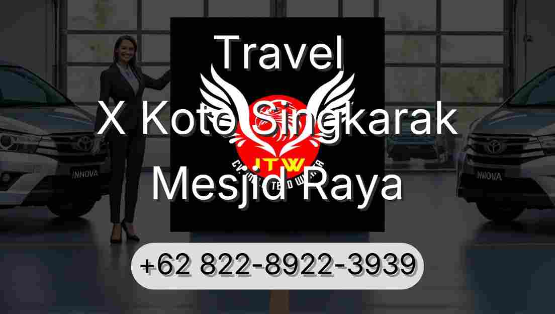 Travel X Koto Singkarak Mesjid Raya