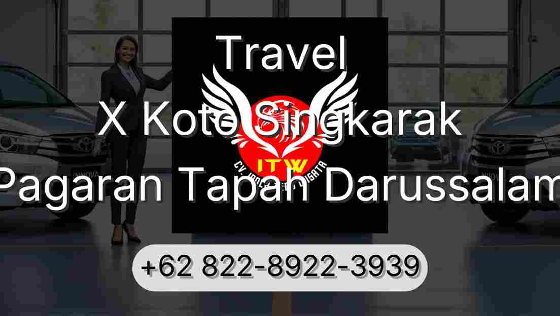 Travel X Koto Singkarak Pagaran Tapah Darussalam