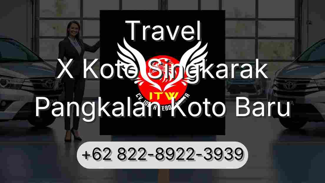 Travel X Koto Singkarak Pangkalan Koto Baru