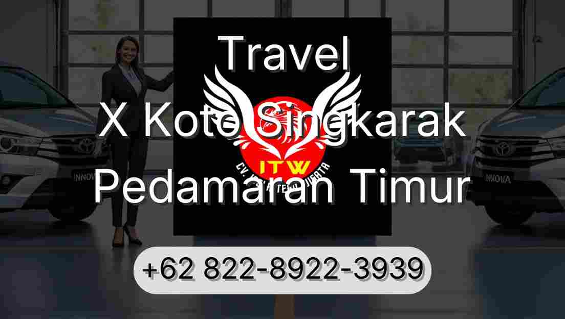 Travel X Koto Singkarak Pedamaran Timur