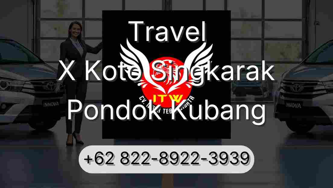 Travel X Koto Singkarak Pondok Kubang