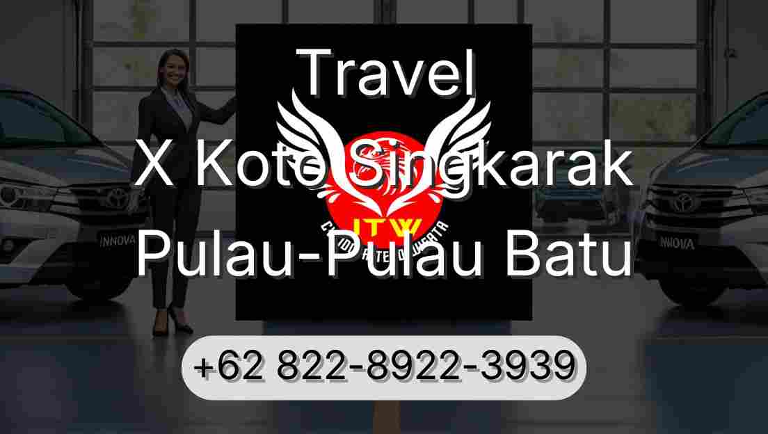 Travel X Koto Singkarak Pulau-Pulau Batu