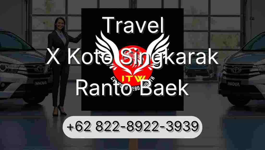 Travel X Koto Singkarak Ranto Baek