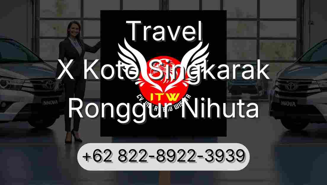Travel X Koto Singkarak Ronggur Nihuta
