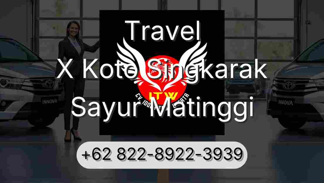 Travel X Koto Singkarak Sayur Matinggi