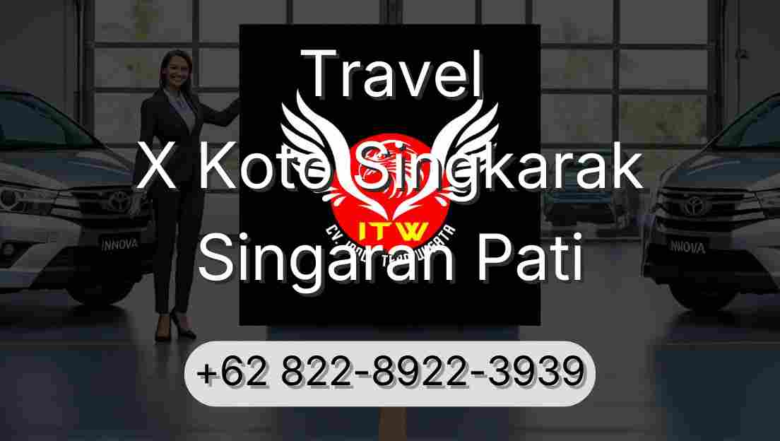 Travel X Koto Singkarak Singaran Pati