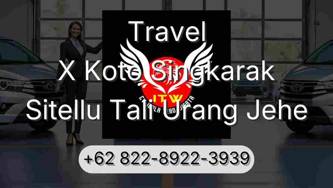 Travel X Koto Singkarak Sitellu Tali Urang Jehe