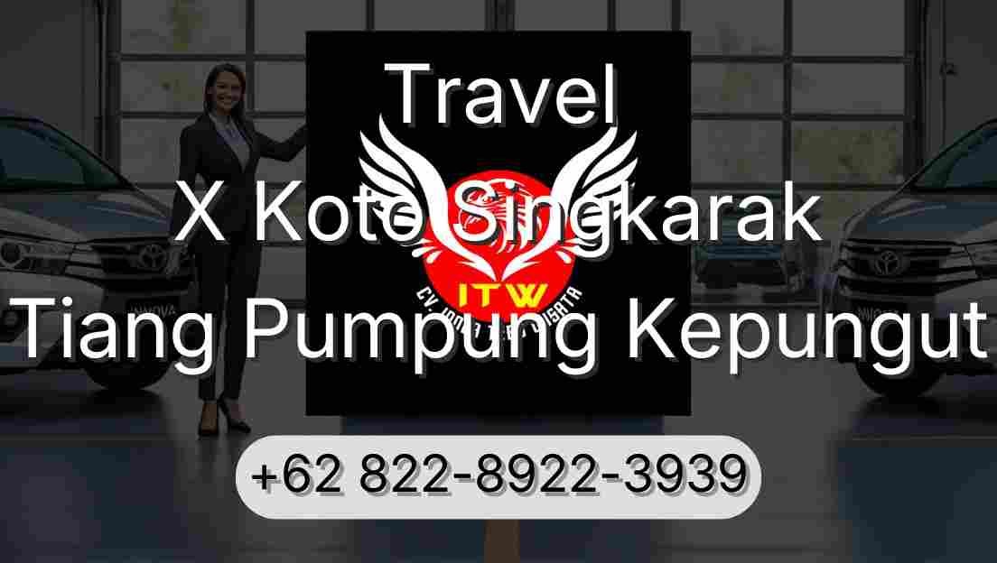 Travel X Koto Singkarak Tiang Pumpung Kepungut