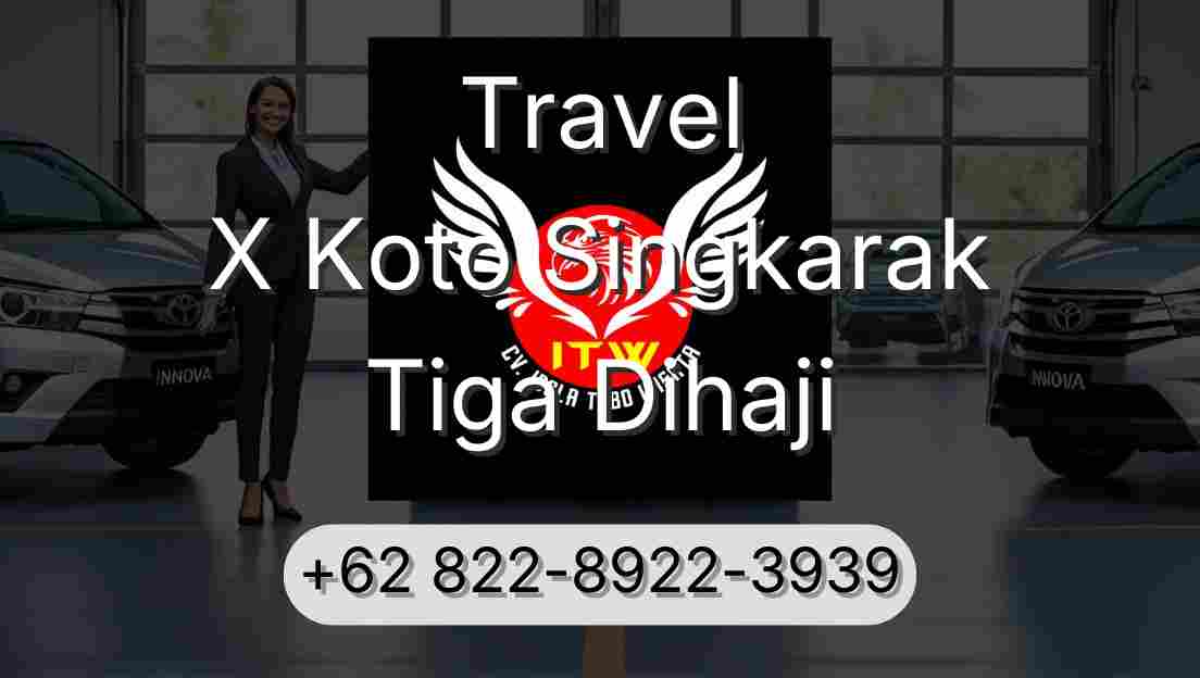 Travel X Koto Singkarak Tiga Dihaji