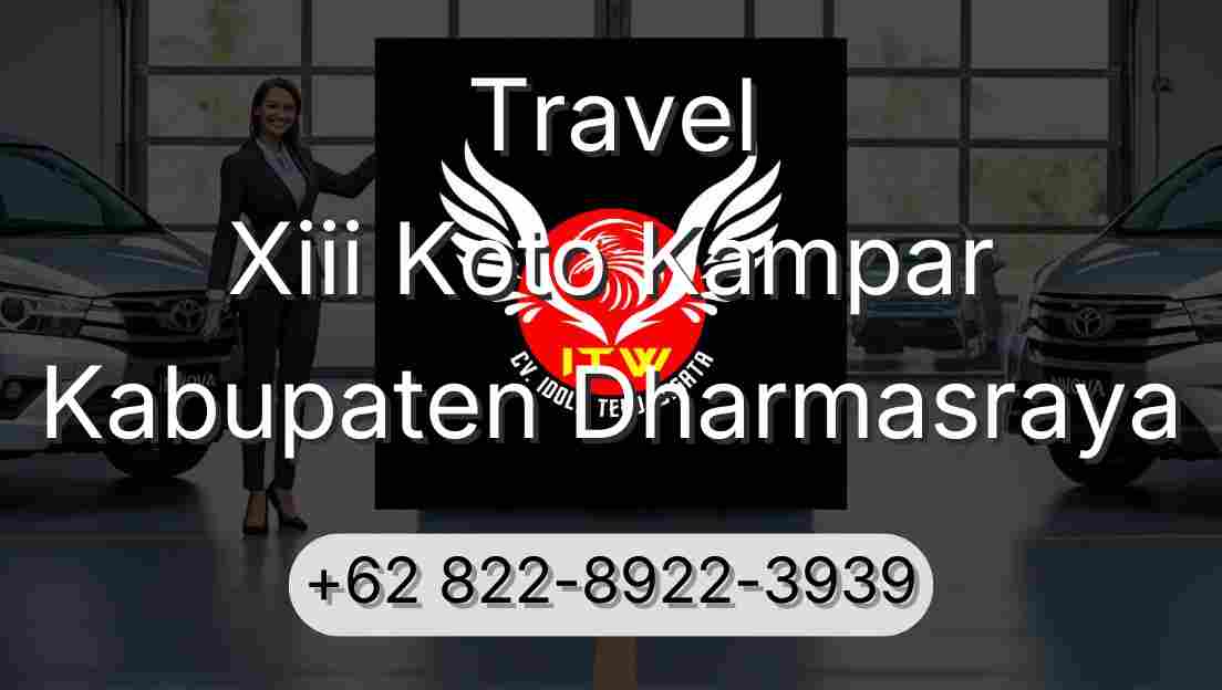Travel Xiii Koto Kampar Kabupaten Dharmasraya