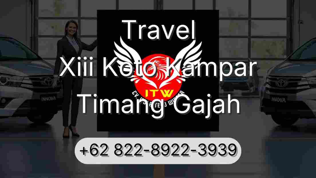 Travel Xiii Koto Kampar Timang Gajah