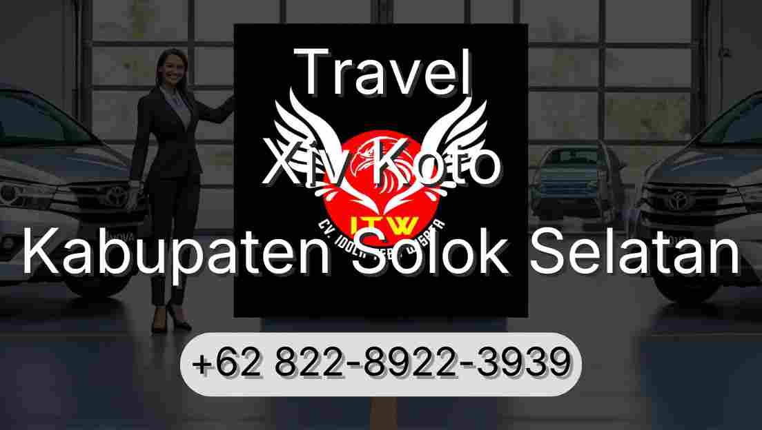 Travel Xiv Koto Kabupaten Solok Selatan