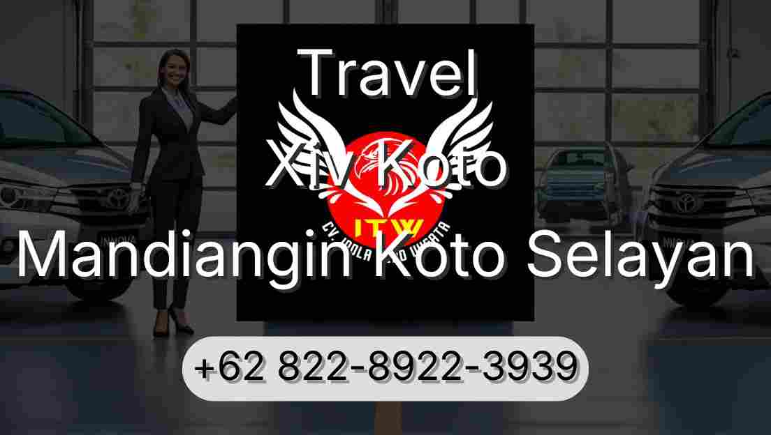 Travel Xiv Koto Mandiangin Koto Selayan